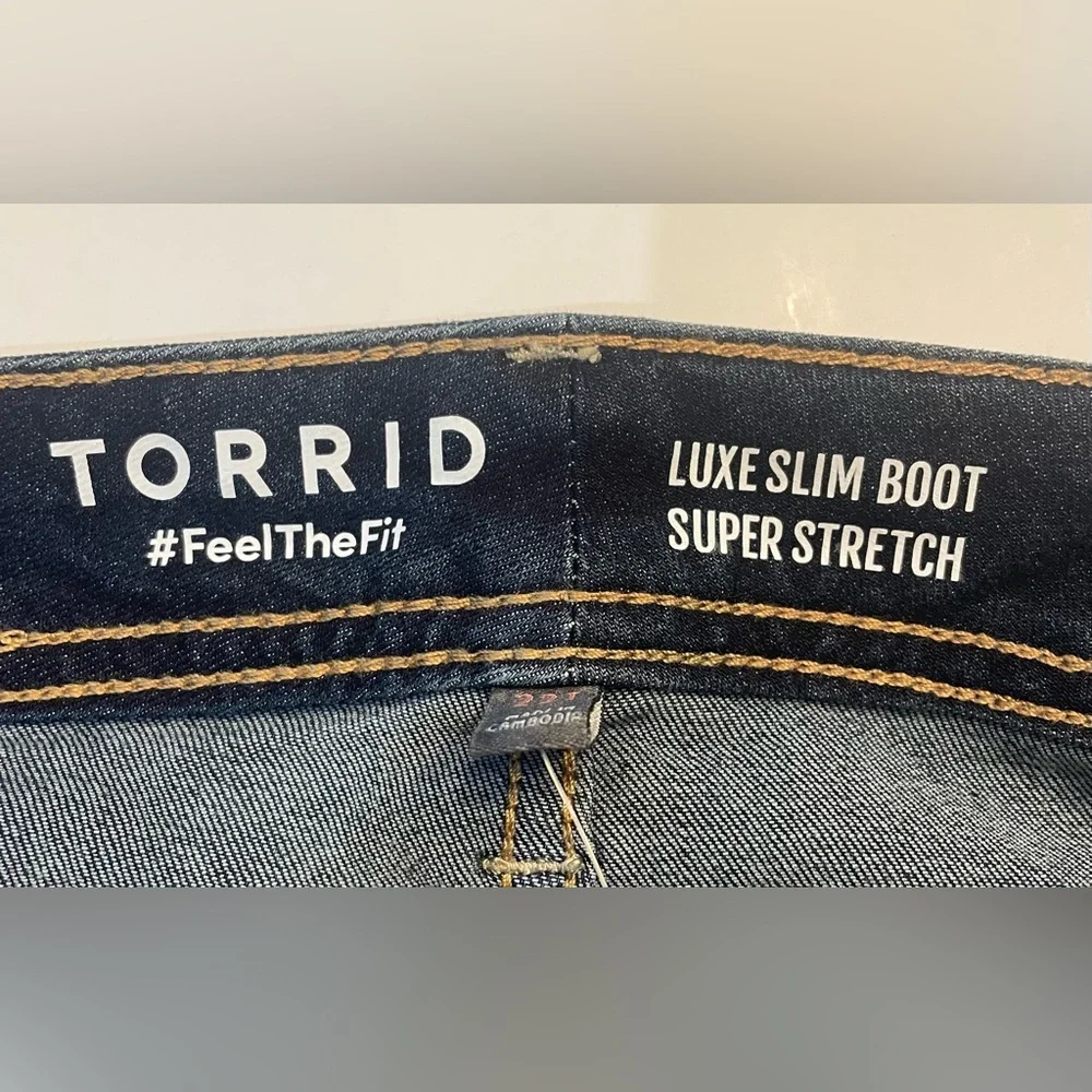 Torrid Luxe Slim Boot Jean